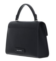 Karl Lagerfeld A2W30105 IKON shoulder bag, black, pebble texture, logo, recycled polyurethane, one size