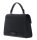 Karl Lagerfeld A2W30105 IKON shoulder bag, black, pebble texture, logo, recycled polyurethane, one size