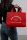 Karl Lagerfeld A1W50010, mittelgroße Tote Bag, Racing Red, Shopper, 65% recycelte Baumwolle, 35% Baumwolle, Einheitsgröße