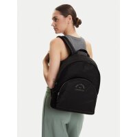 Karl Lagerfeld A2W30084, medium backpack, black, 90% recycled polyamide, 10% polyurethane, one size