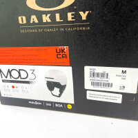 Oakley MOD3 Ski and Snowboard Helmet M (51–55 cm), MIPS, FIDLOCK, BOA, Skull Matrix, white, for adults