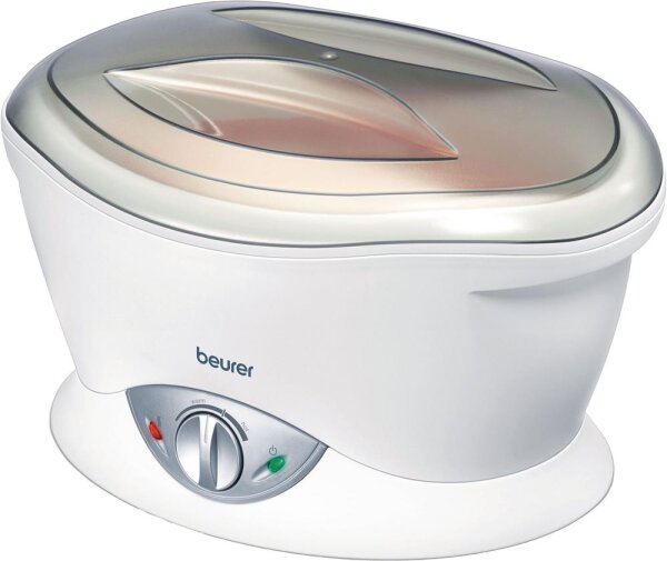Beurer MP70 Paraffin Bath for Hands, Feet & Elbows, incl. Wax & Pads, White, for Supple Skin