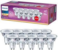 Philips GU10 LED spotlight, 50W equivalent, 355lm, 2700K...