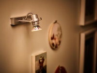 Philips GU10 LED spotlight, 50W equivalent, 355lm, 2700K warm white, 36° beam angle, 220–240V, 10-pack, energy class F