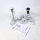 Black+Decker BXHBA600E Hand Blender Set, 600W, incl. whisk, chopper, measuring cup, stainless steel, white/black