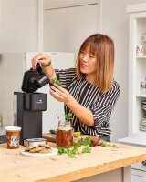 SENYA Tea Time Pro SYBF-CM035N, electric tea maker, 1000 W, 1.2 L, touchscreen, 3 tea types, 3 fill levels, for loose tea & tea bags