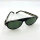 Davidoff mens sunglasses DAPS115-03, titanium frame black, polarized green lenses, lens width 57 mm, bridge 15 mm, temples 145 mm