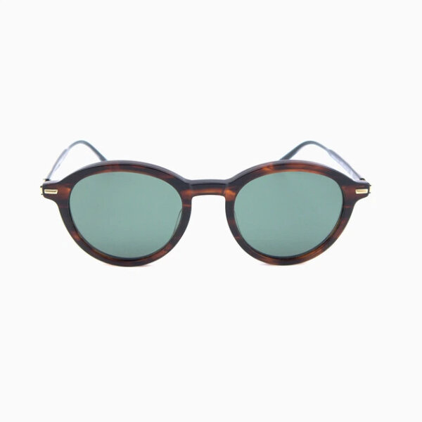 Davidoff mens sunglasses DAPS100-03, 50mm lenses, 21mm bridge, 145mm temples, gold-havana frame, green lenses