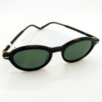 Davidoff mens sunglasses DAPS100-03, 50mm lenses, 21mm bridge, 145mm temples, gold-havana frame, green lenses