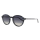 Davidoff mens sunglasses DAPS100-01, 50 mm lenses, 21 mm bridge, 145 mm temples, silver-tone Havana frame, blue gradient lenses