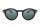 Davidoff mens sunglasses DAPS113-01, titanium, polarized black frame with gold line, tinted lenses, 47 mm lens width