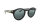 Davidoff mens sunglasses DAPS113-01, titanium, polarized black frame with gold line, tinted lenses, 47 mm lens width