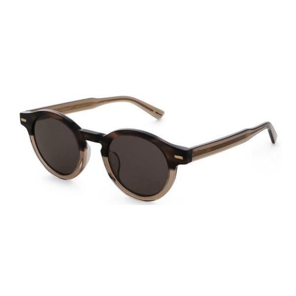 Davidoff Herren-Sonnenbrille DAPS113-03, Titan, polarisiert, 47 mm Glasbreite, havannafarben, getönte Gläser
