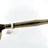Davidoff mens sunglasses DAPS113-03, titanium, polarized, 47 mm lens width, Havana-colored, tinted lenses