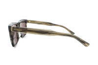 Davidoff DAPS114-03 Mens Sunglasses, Titanium, Polarized, 56 mm Lenses, 17 mm Bridge, 145 mm Temples, Havana Color, Tinted
