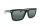 Davidoff DAPS114-01 Unisex Sunglasses, rectangular, 56 mm lenses, black wide frame, silver details, tinted