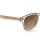 Etnia Barcelona PALA2 womens glasses, 48 ​​mm lens width, transparent grey-beige frame, gold details, brown gradient lenses