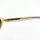 Etnia Barcelona PALA2 womens glasses, 48 ​​mm lens width, transparent grey-beige frame, gold details, brown gradient lenses