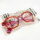 Etnia Barcelona womens glasses Bold Collection, model 5 BRUT31 47O CO, 47 mm lenses, transparent orange-pink frame, purple temples, gold details
