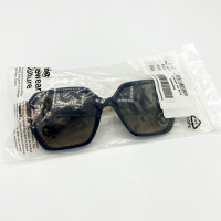 Etnia Barcelona womens glasses NAVAS 54S, 54 mm lens width, blue frame, Havana-colored temples, brown tinted lenses