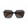 Etnia Barcelona womens glasses NAVAS 54S, 54 mm lens width, blue frame, Havana-colored temples, brown tinted lenses