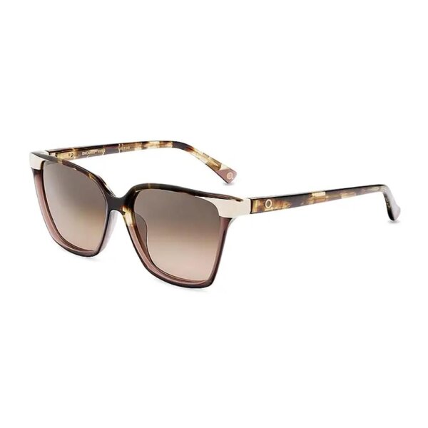 Etnia Barcelona ENCANT 56S HVBR womens glasses, 56mm lens width, Havana brown frame, brown gradient lenses, 15mm bridge, 145mm temples