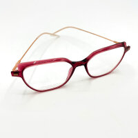 Etnia Barcelona ALHENA 9 womens glasses, 52mm lenses, 16mm bridge, 145mm temples, transparent rose tint, gold temples