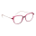 Etnia Barcelona ALHENA 9 womens glasses, 52mm lenses, 16mm bridge, 145mm temples, transparent rose tint, gold temples