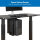 MOUNT IT MI-7172 Gaming CPU Mount, Under Desk, Adjustable, with Sliding Rail and Mounting Hardware, Black