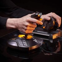 Thrustmaster T16000M FCS HOTAS, Joystick & Throttle for PC, 16-bit precision, H.E.A.R.T. magnetic sensors, USB connection