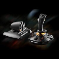 Thrustmaster T16000M FCS HOTAS, Joystick & Throttle for PC, 16-bit precision, H.E.A.R.T. magnetic sensors, USB connection