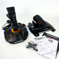 Thrustmaster T16000M FCS HOTAS, Joystick & Throttle for PC, 16-bit precision, H.E.A.R.T. magnetic sensors, USB connection