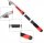 Fishing rod set, 2 x 213 cm telescopic rods, 2 spinning reels, complete set for beginners and professionals, lightweight & portable
