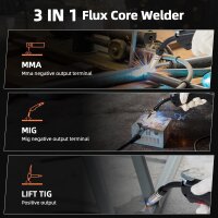 SPARK MIG/TIG/MMA-250 Inverter Welding Machine, 3-in-1,...