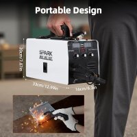 SPARK MIG/TIG/MMA-250 Inverter Welding Machine, 3-in-1, 220V, Multifunctional, for MIG, TIG and MMA Welding