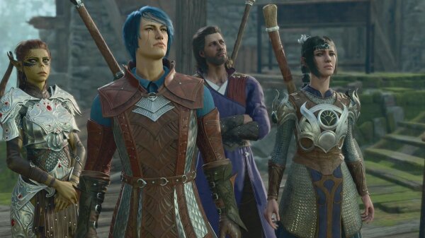 Baldurs Gate 3 for PS5, role-playing game, multilingual, epic fantasy adventure, single-player and multiplayer mode