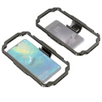 SmallRig 2791B Universal Smartphone Video Rig, Handheld Cage with Handles, Vlogging Case Stabilizer, Compatible with iPhone, Samsung, Pixel