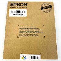 Epson 604XL Multipack Tintenpatronen-Set, C13T10H64510, Schwarz 8,9 ml, Cyan/Magenta/Gelb je 4 ml, kompatibel, 20,9 ml Gesamtvolumen