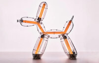 Lexon x Jeff Koons Balloon Dog Clear/Multi A, dimmbare...
