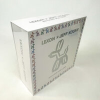 Lexon x Jeff Koons Balloon Dog Clear/Multi A, dimmbare LED-Designlampe, limitierte Edition, dekorative Designerleuchte