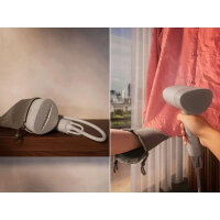AEG Gentle 5000 Handheld Steam Brush, Portable Steamer for Clothes, Fast Smoothing, Compact, Ideal for Travel