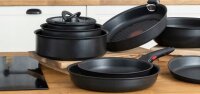 Tefal Ingenio Eco Resist 13-piece cookware set, non-stick, stackable, removable handles, suitable for all hob types