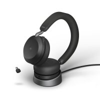 Jabra Evolve2 75, wireless headset with charging dock,...