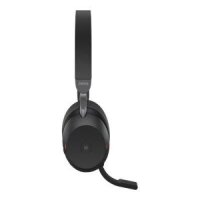 Jabra Evolve2 75, wireless headset with charging dock, 8-microphone technology, for PC and Unified Communications