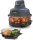 Ninja CRISPi FN101EUGY Hot Air Fryer, 3.8L, 1700W, 4-in-1 Air Fryer, compact, 2 glass containers, lid, grey, for 6 servings