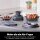 Ninja CRISPi FN101EUGY Hot Air Fryer, 3.8L, 1700W, 4-in-1 Air Fryer, compact, 2 glass containers, lid, grey, for 6 servings