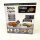 Ninja CRISPi FN101EUGY Hot Air Fryer, 3.8L, 1700W, 4-in-1 Air Fryer, compact, 2 glass containers, lid, grey, for 6 servings