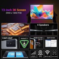 MAXLEGEN M196-EEA 13" Tablet, 36GB RAM, 512GB...