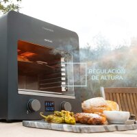 Cecotec Txuletaco 8000 Inferno Electric Grill, 850°C High-Temperature Steak Grill, Grill Rack, Black