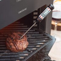 Cecotec Txuletaco 8000 Inferno Electric Grill, 850°C High-Temperature Steak Grill, Grill Rack, Black